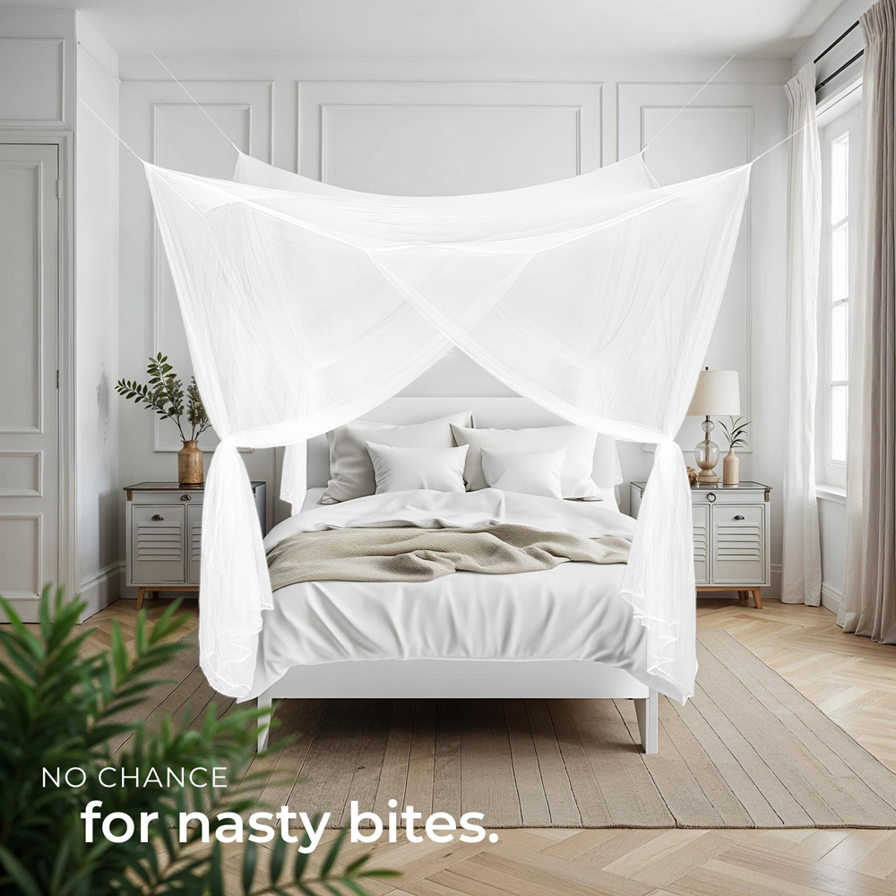 tectake Fine Mesh Mosquito Net Image 7