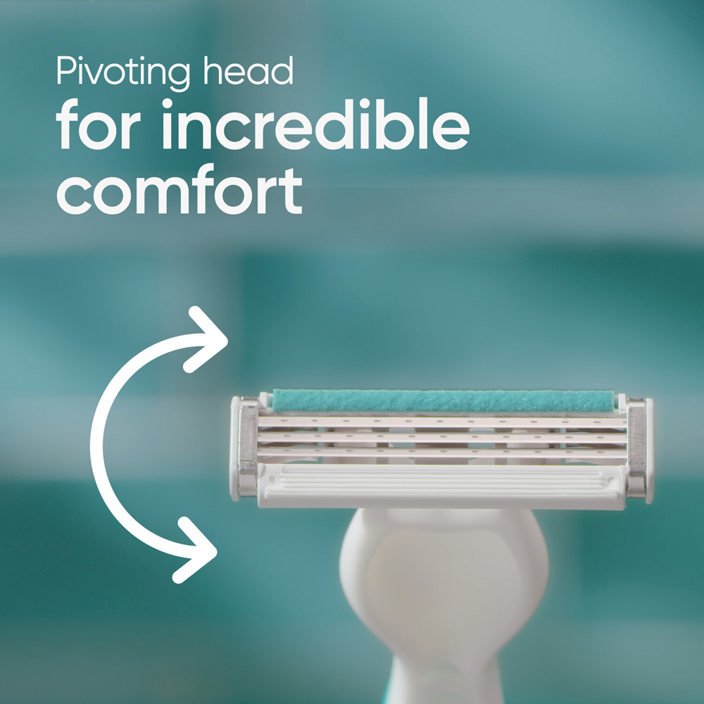 Pack of 6 Venus Comfort Sensitive Disposable Razors Image 5