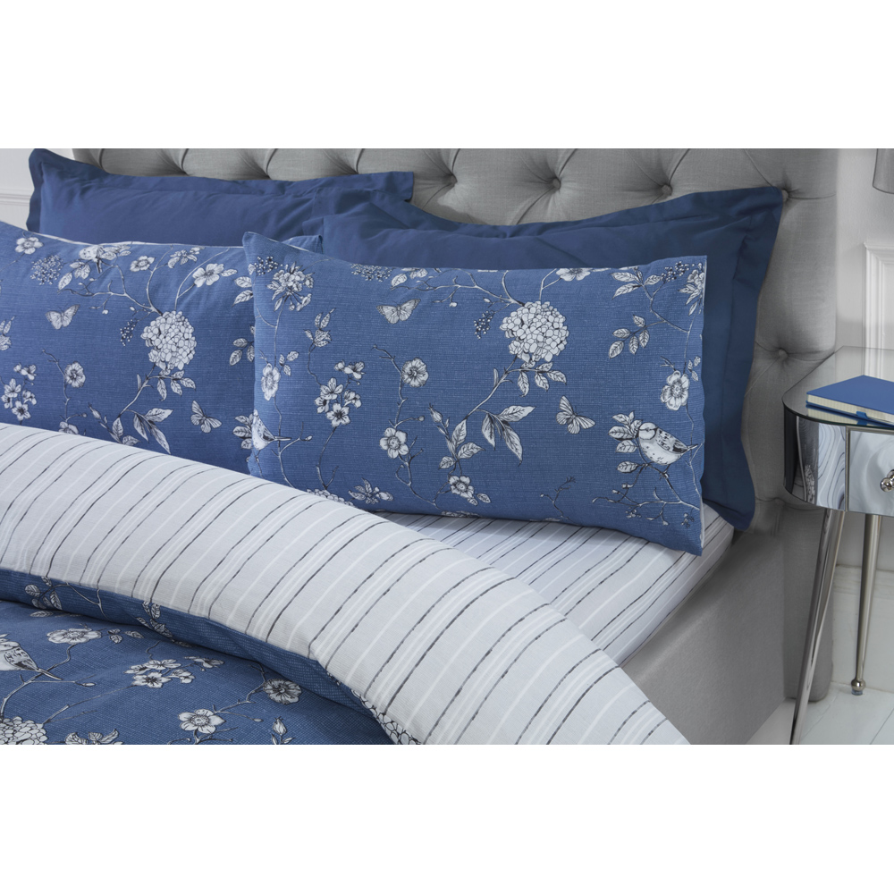 Rapport Home Country Toile Double Navy Duvet Set  Image 2