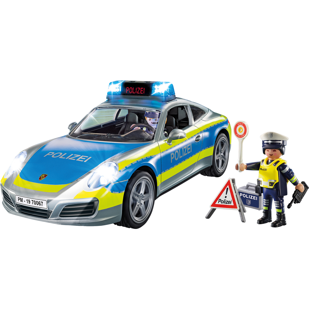 Playmobil Porsche 911 Carrera 4S Police Playset 36 Piece Image 3