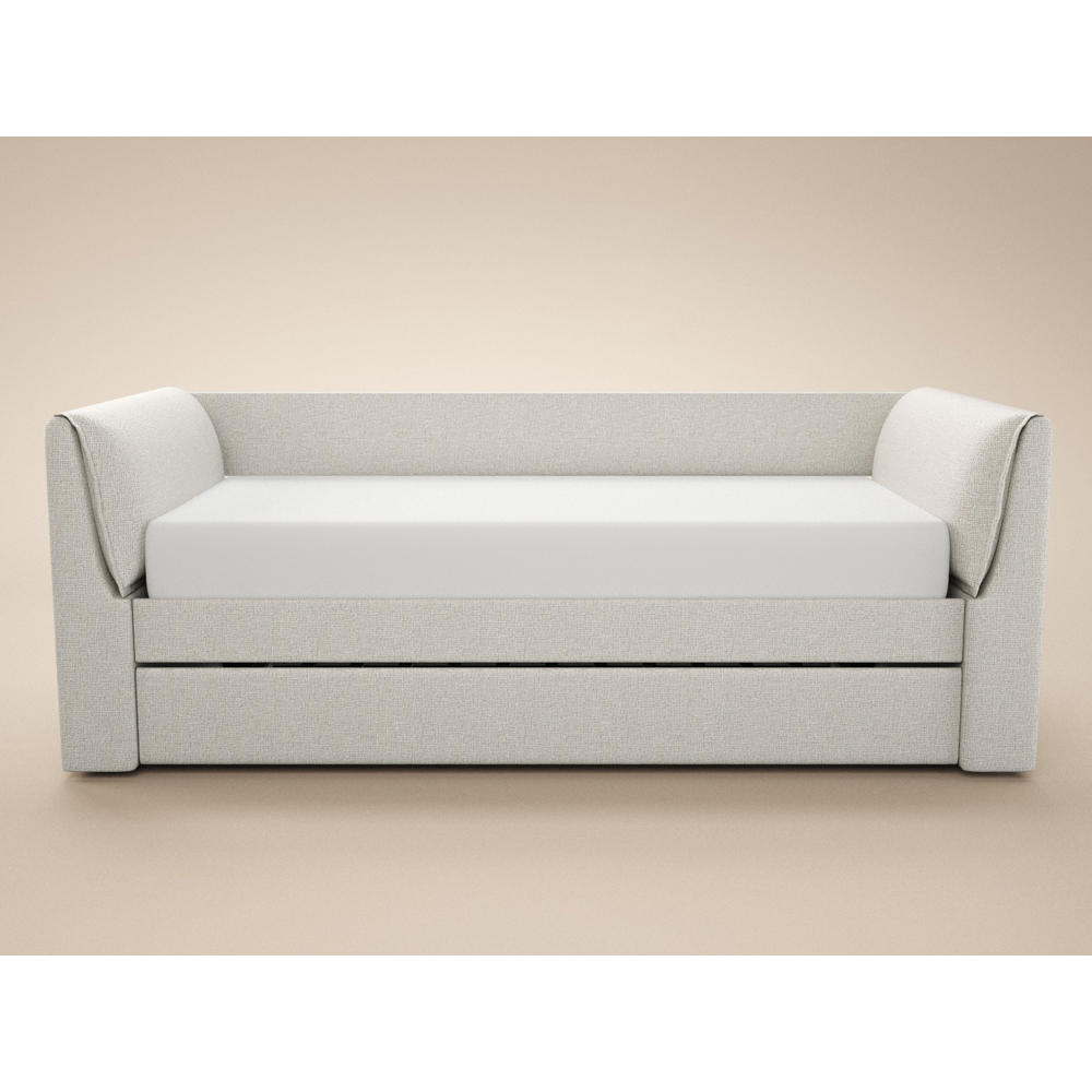 Flair Max Cream Day Bed with Trundle Image 3