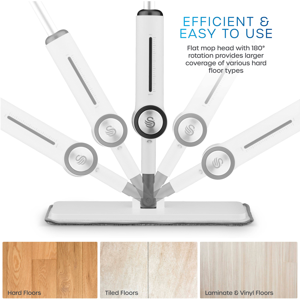 Swan Elevate 2-in-1 Flat Spray Mop Image 4