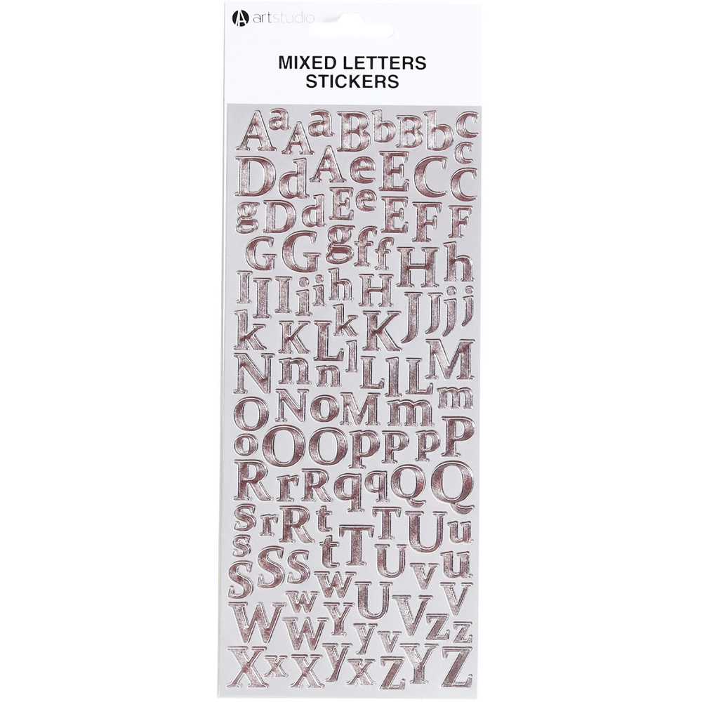 Art Studio Mixed Alphabet  Stickers Image 2
