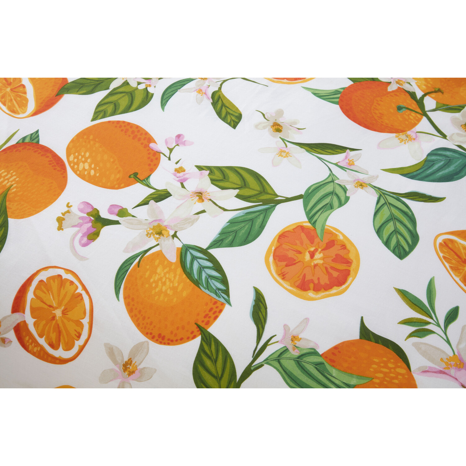 Seville Duvet Cover and Pillowcase Set - Orange / King Image 5