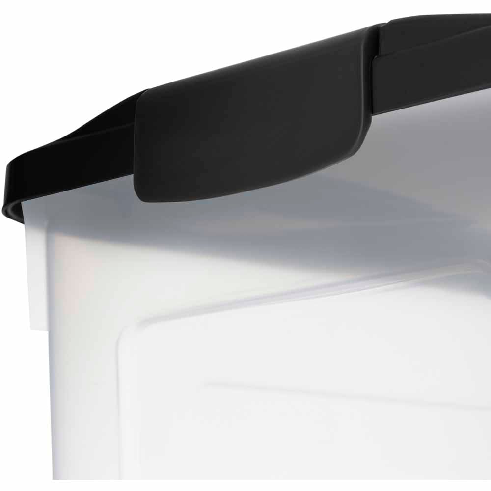 wilko 32L Modular Storage Box with Lid Image 3