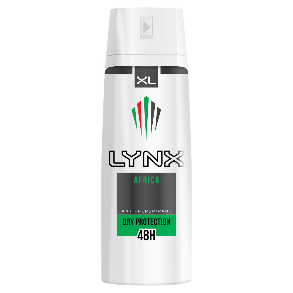 Lynx Dry Africa Anti-Perspirant Deodorant 200ml Image