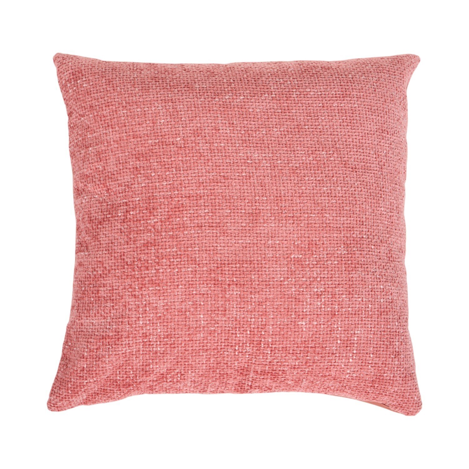 Soft Chenille Boucle Cushion Pink Image 1