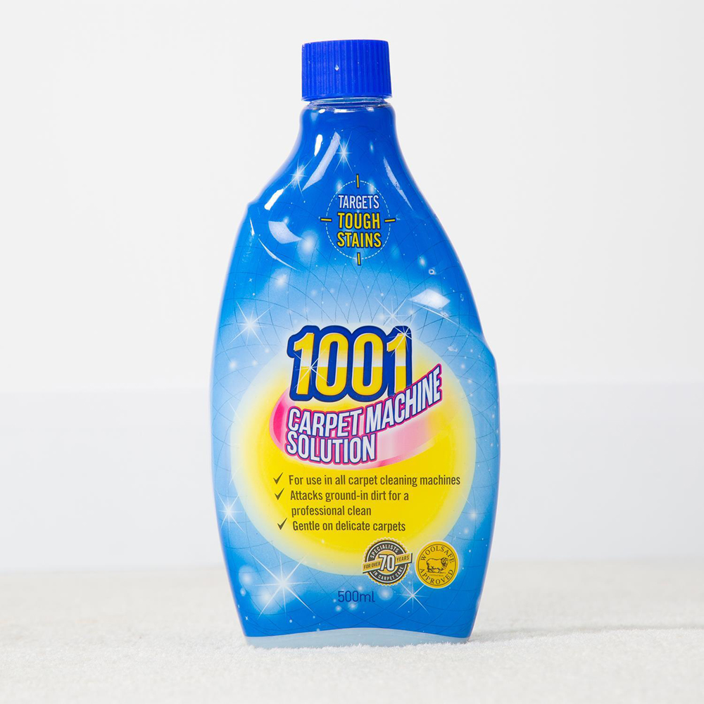 1001 Carpet Cleaning Machine Solution 500ml 3 Pack Image 2