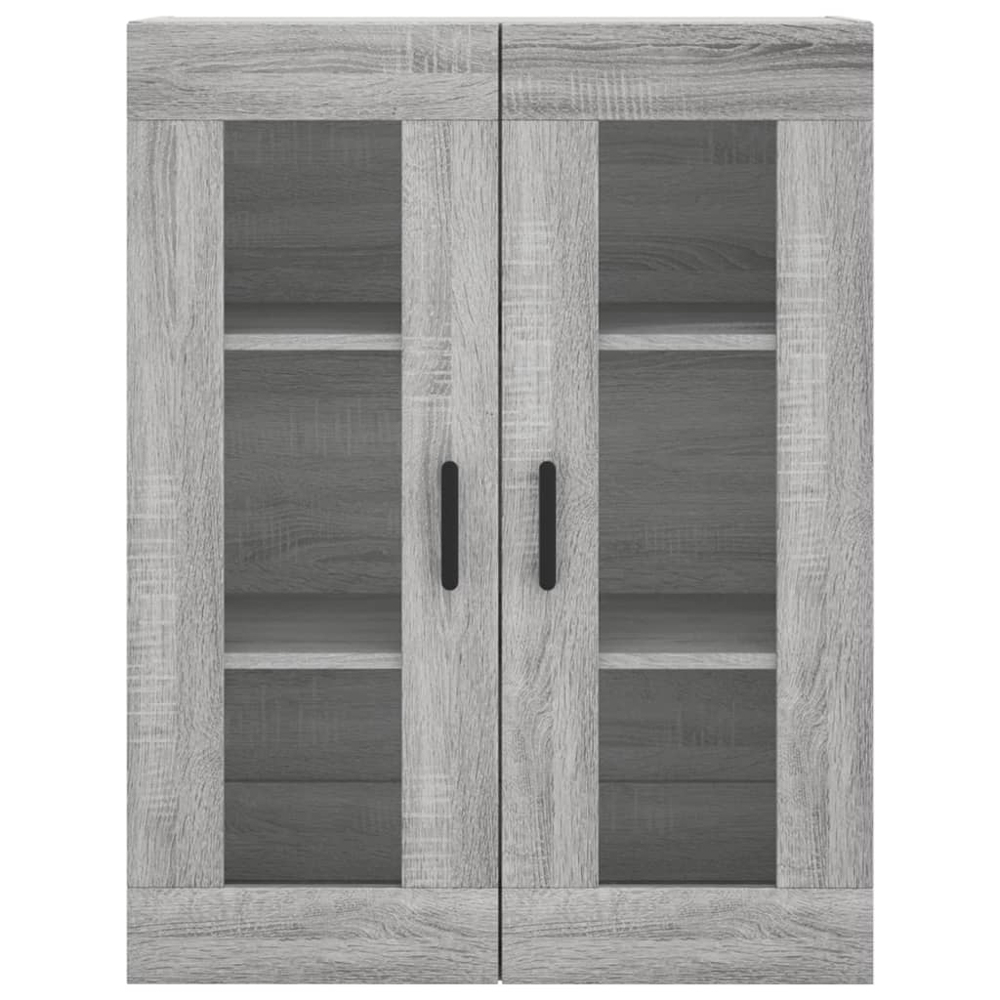 vidaXL 4 Door Grey Sonoma Highboard Image 6