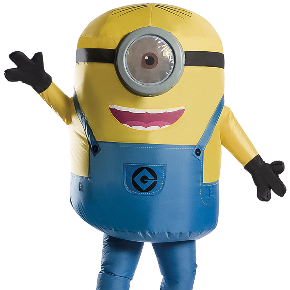 Despicable Me Minion Stuart Inflatable Costume Image 2