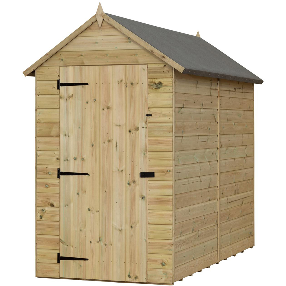 Empire Sheds 8000 4 x 4ft Tongue and Groove Apex Garden Shed Image 1