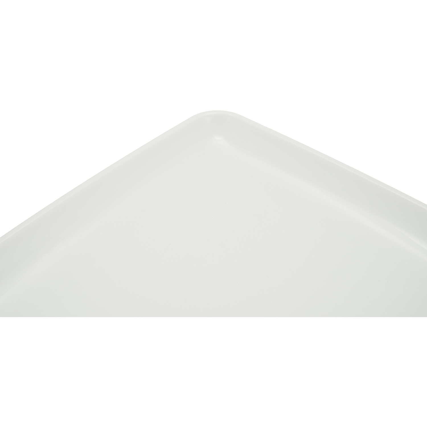 Pack of 3 Rectangular Serving Platters - White Image 3