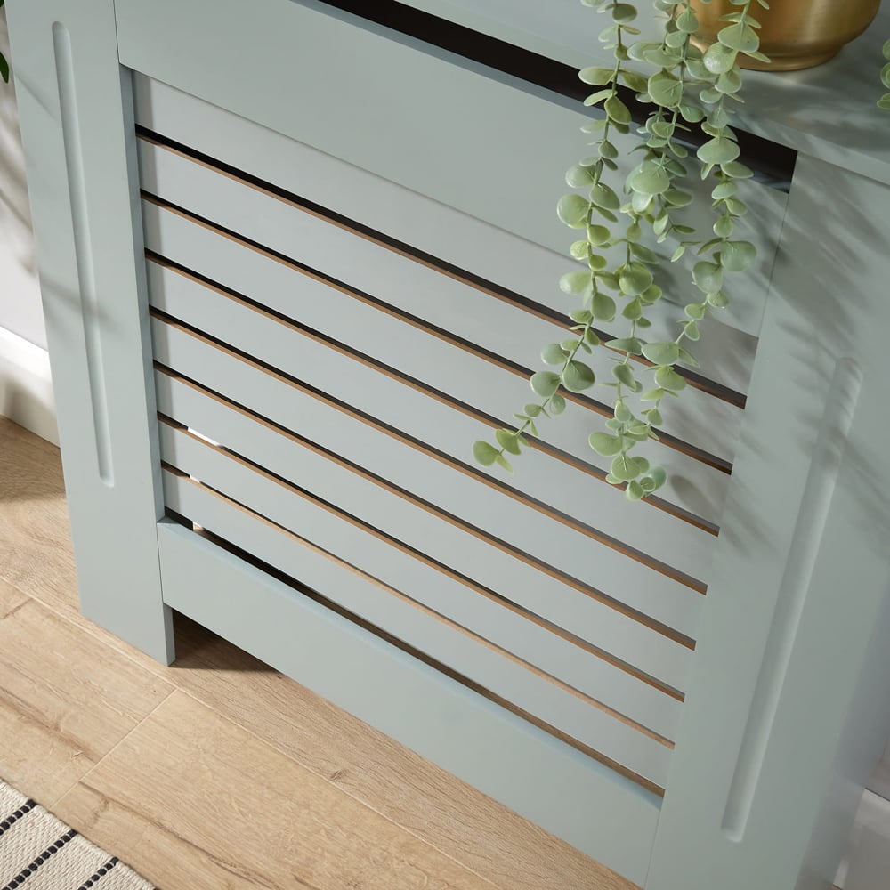 Home Source York Grey Radiator Cover XS Image 3