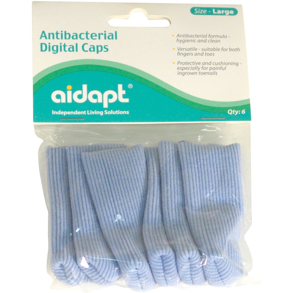 Aidapt Large Gel Toe Protector Tubes 6 Pack Image 1