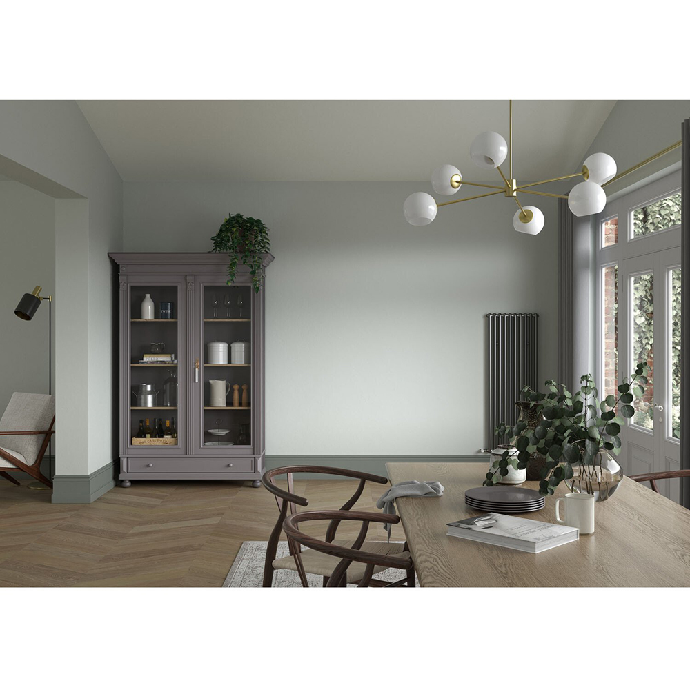 Dulux Heritage Walls and Ceilings Green Slate Velvet Matt Emulsion Paint 2.5L Image 5