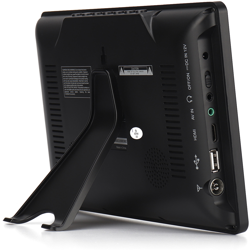 August DA900D Rechargeable Portable Freeview HD TV 9 inch Image 3
