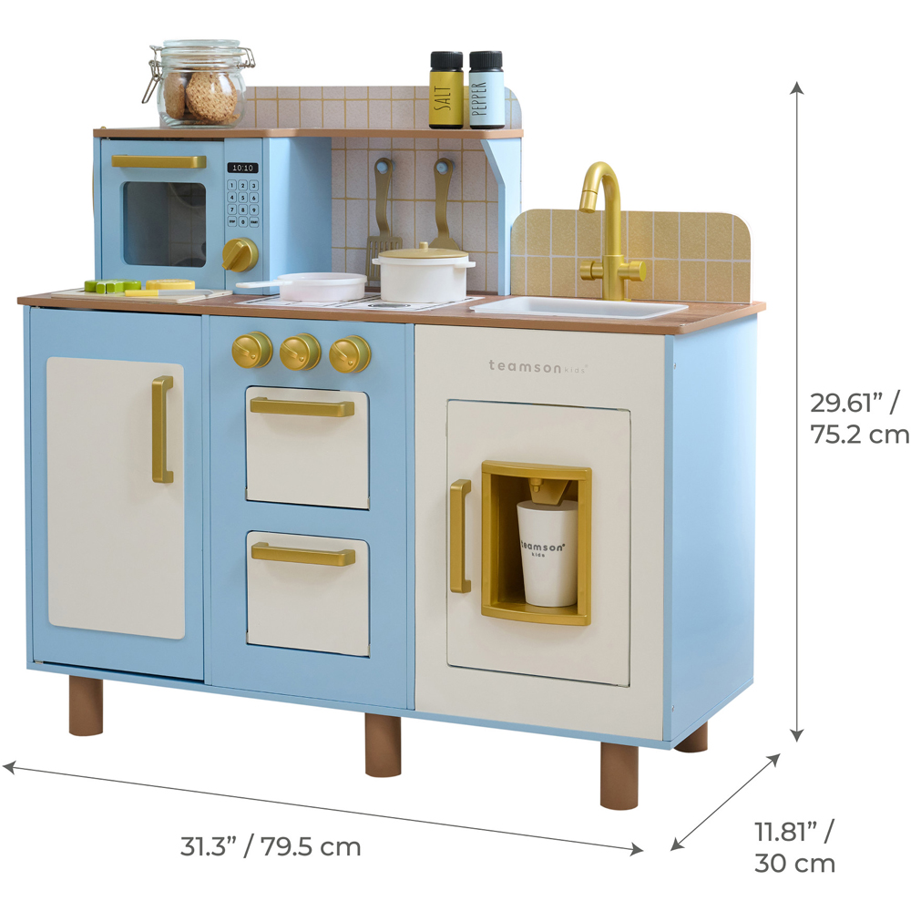 Teamson Kids Little Chef Blue Hampton Play Kitchen Image 6