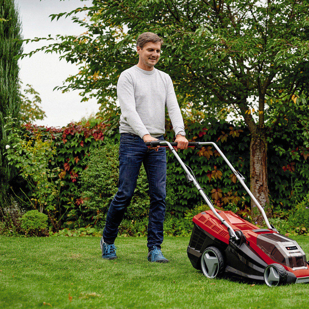 Einhell Power X-Change GE-CM 36/36 Li 36V Cordless 36cm Lawnmower Image 2