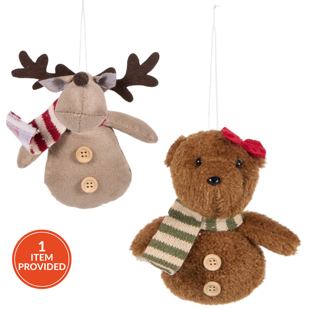 Plush Character Hanging Decoration Image 1