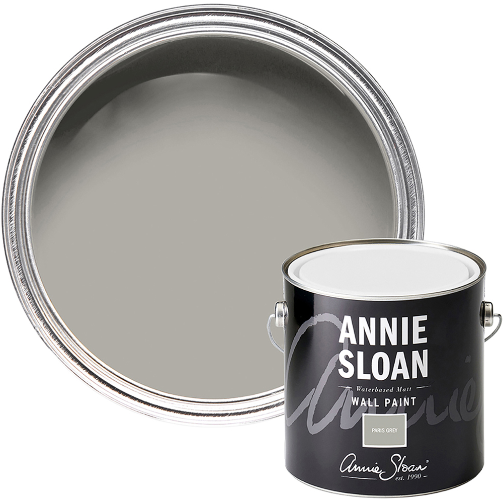 Annie Sloan Paris Grey Matt Wall Paint 2.5L Image 1