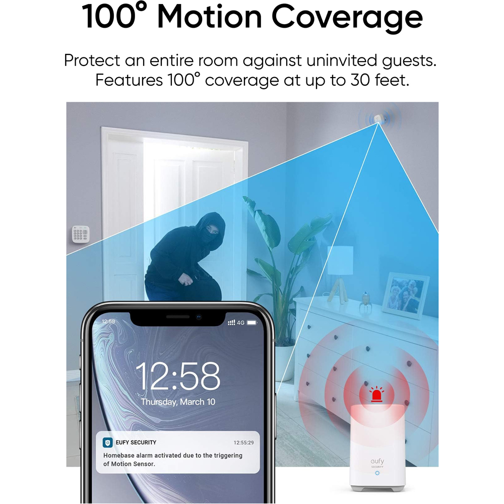 eufy Security 5 Piece Home Alarm Kit Image 3