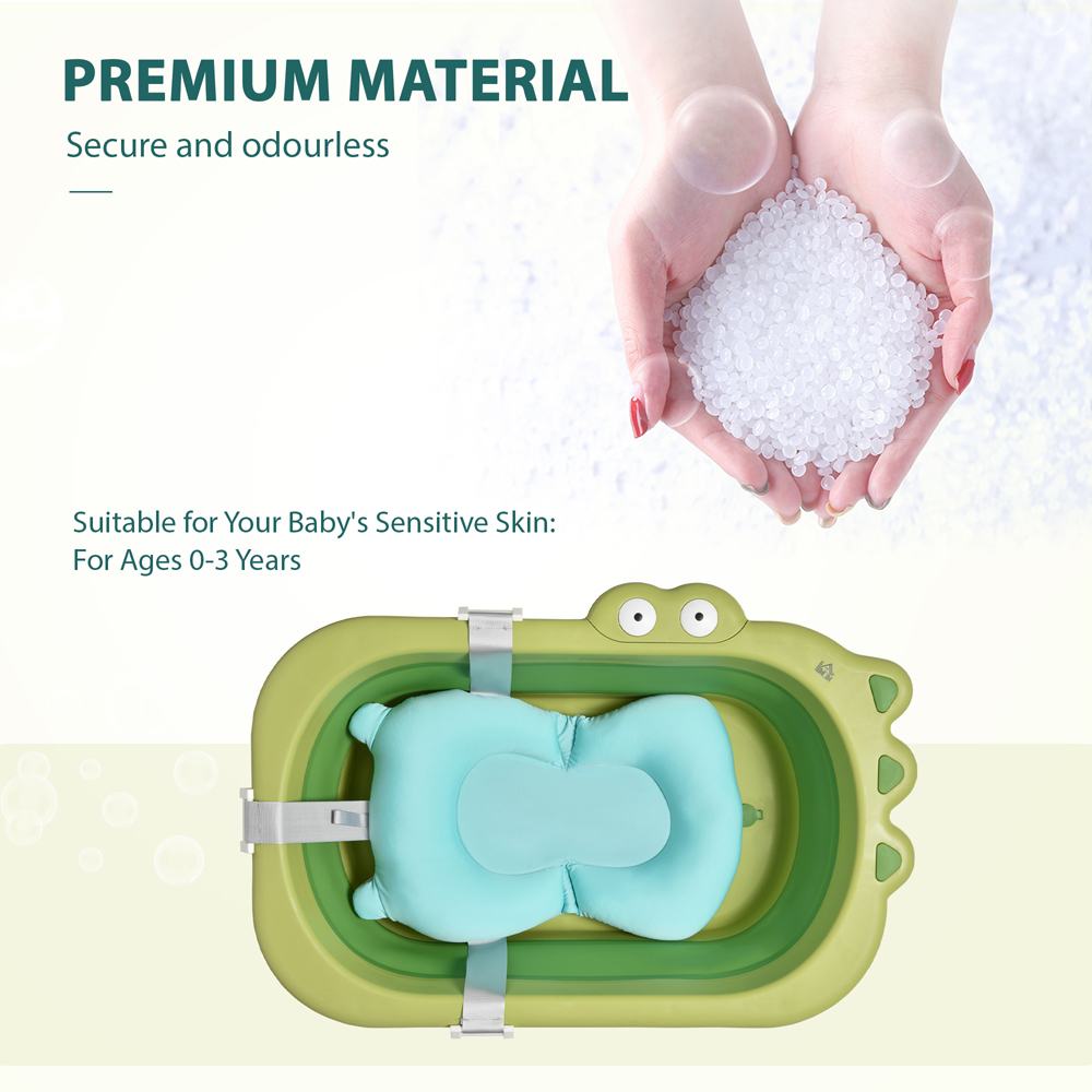 Portland Green Baby Foldable Bath Tub Image 4