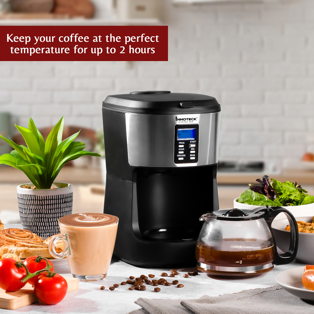 Innoteck Kitchen Pro Digital 2 In 1 Coffee Maker 700W Image 4