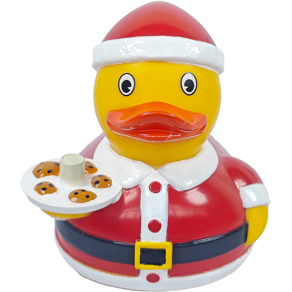 Santa Style Rubber Duck Image 1