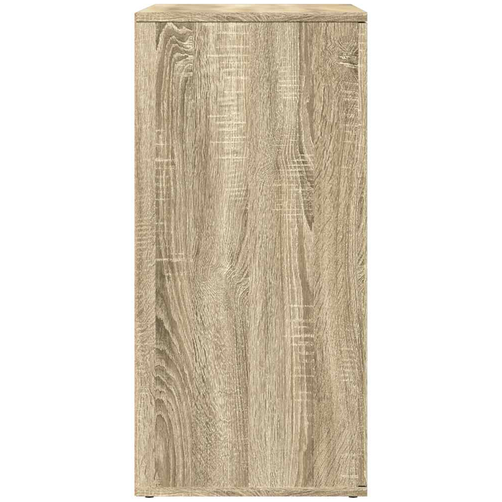vidaXL 2 Door Sonoma Oak Sideboard Set of 2 Image 6