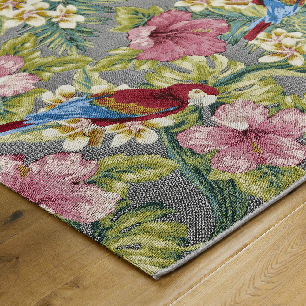 Homemaker Tropicana Multicolour Botanical Rug 160 x 230cm Image 5