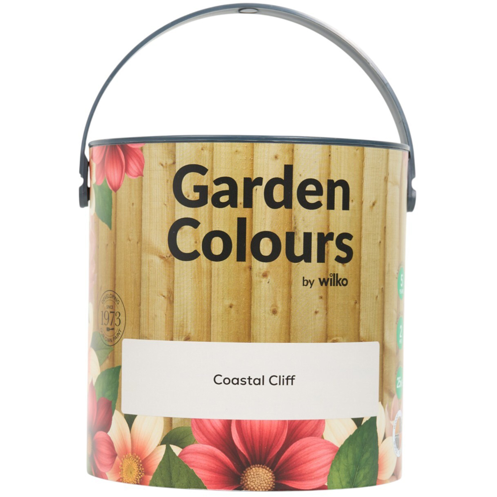 Wilko Garden Colours Coastal Cliff Wood Paint 2.5L Image 12