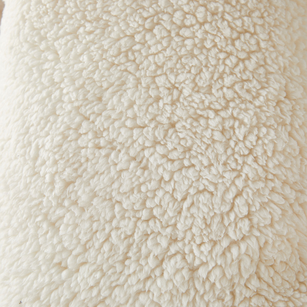 Downland Huggleland Cream Teddy Fleece V Shape Pillow Image 3