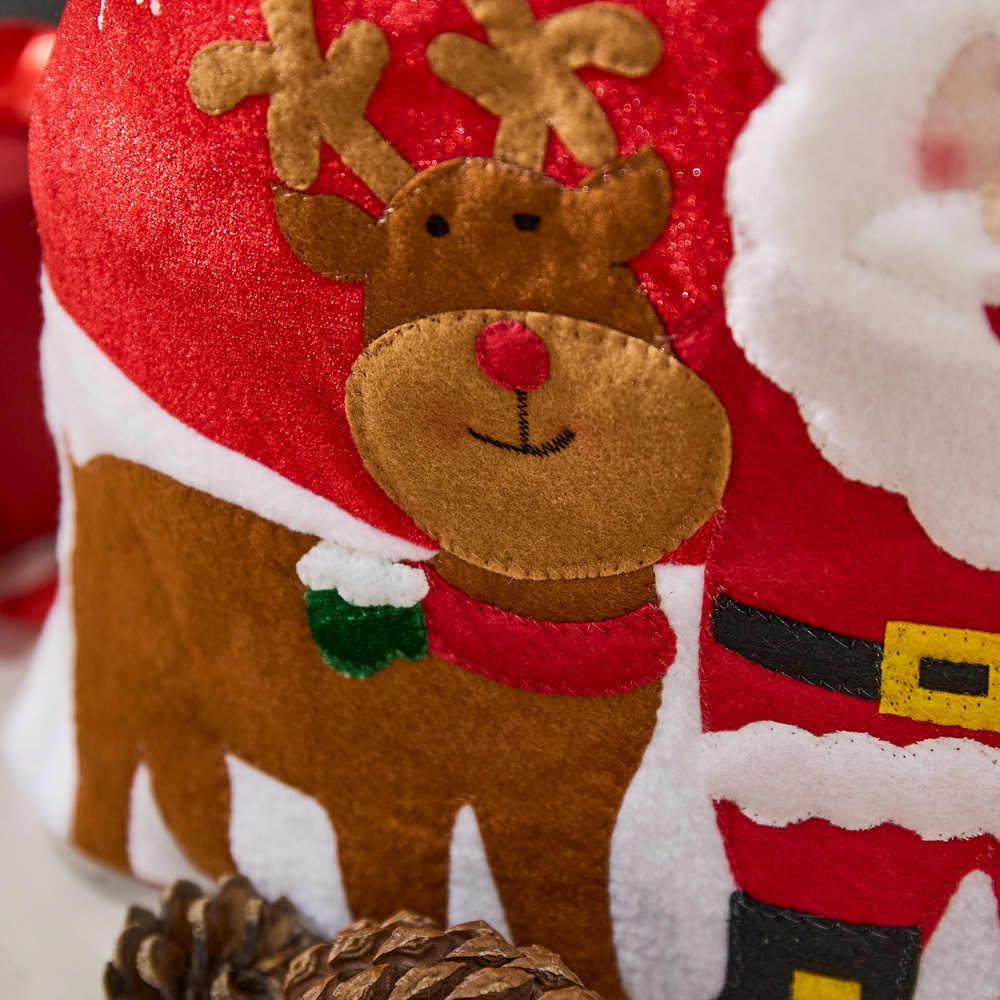 Dibor Santa and Reindeer Christmas Sack Image 5
