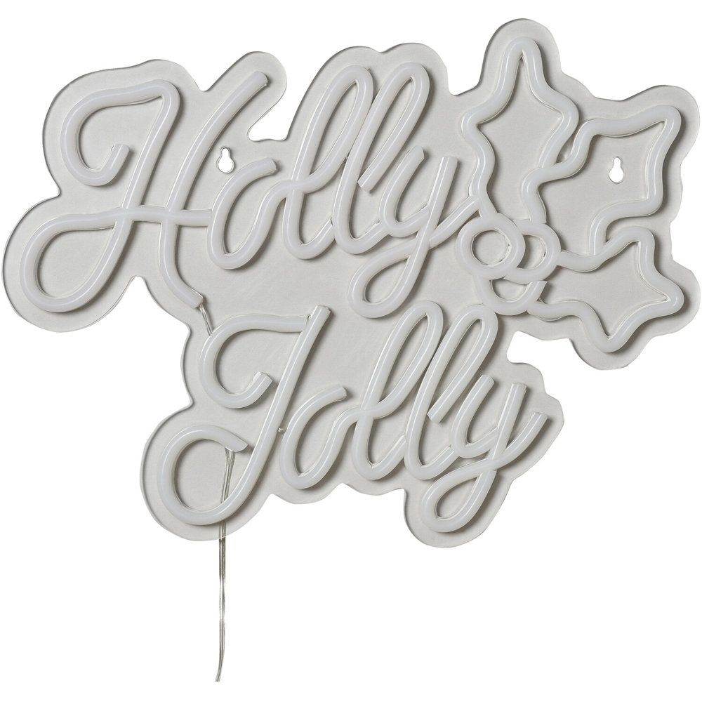 Holly Jolly LED Neon Sign Image 3