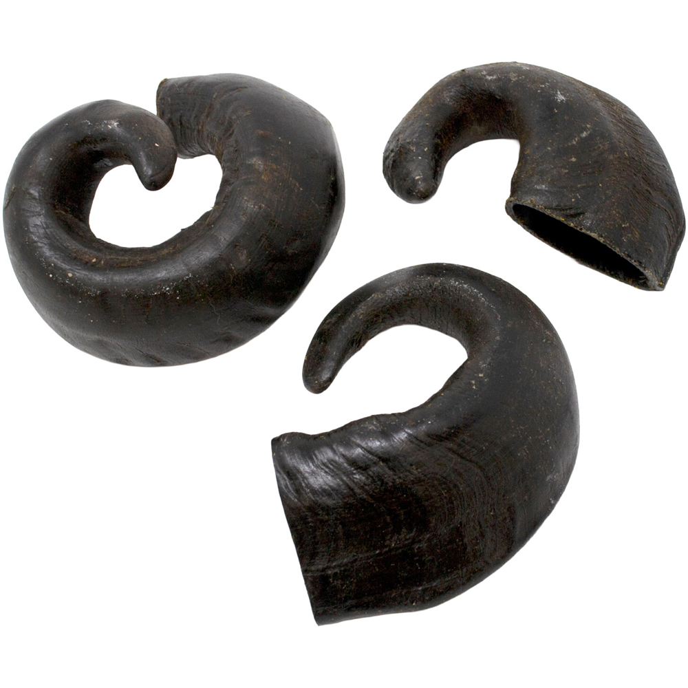 Air Dried Buffalo Horn Dog Treat Image 1