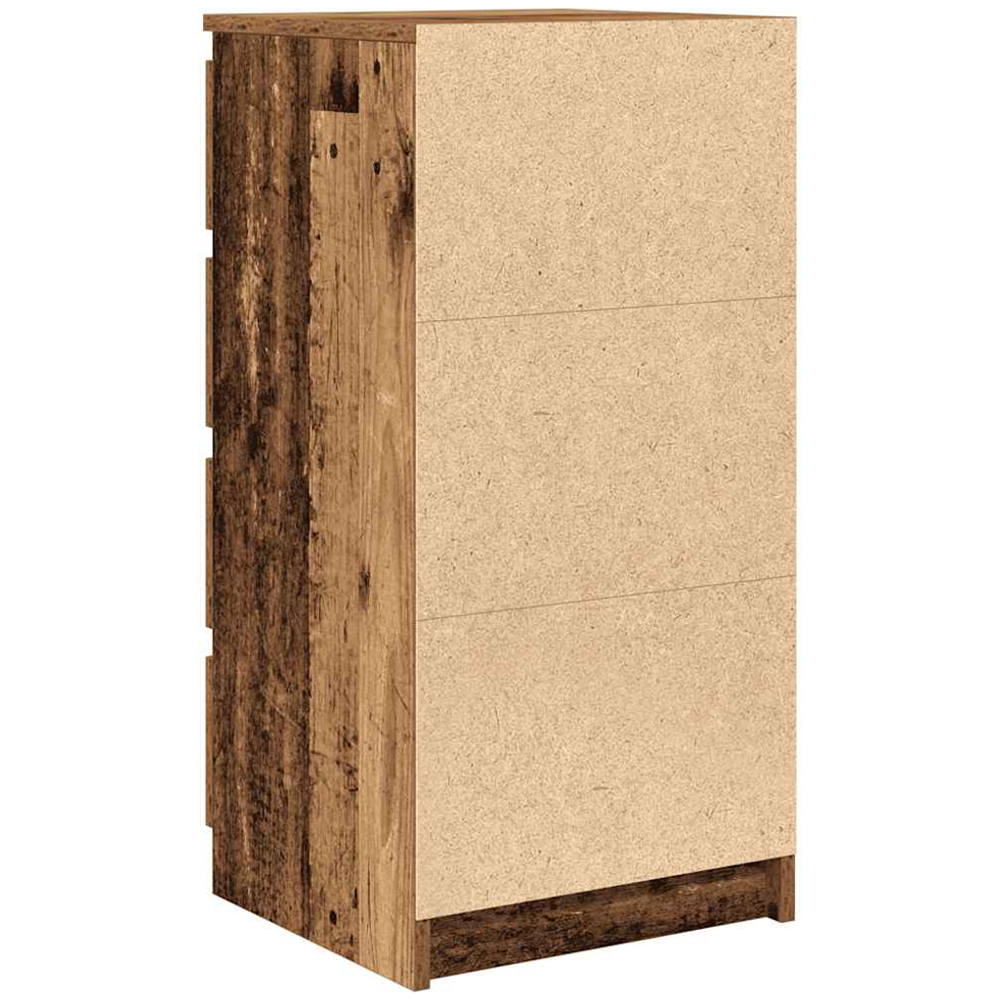 vidaXL 4 Drawer Old Wood Sideboard Image 8