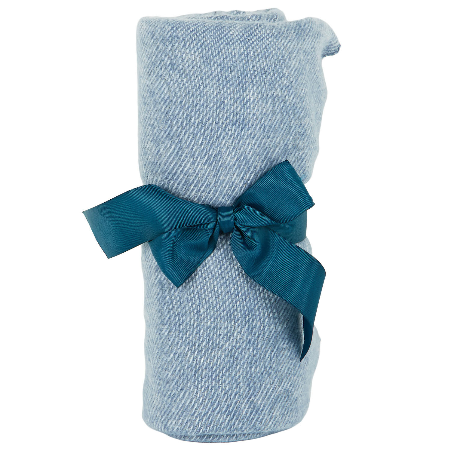 Vienna Woven Throw Blue Image 1
