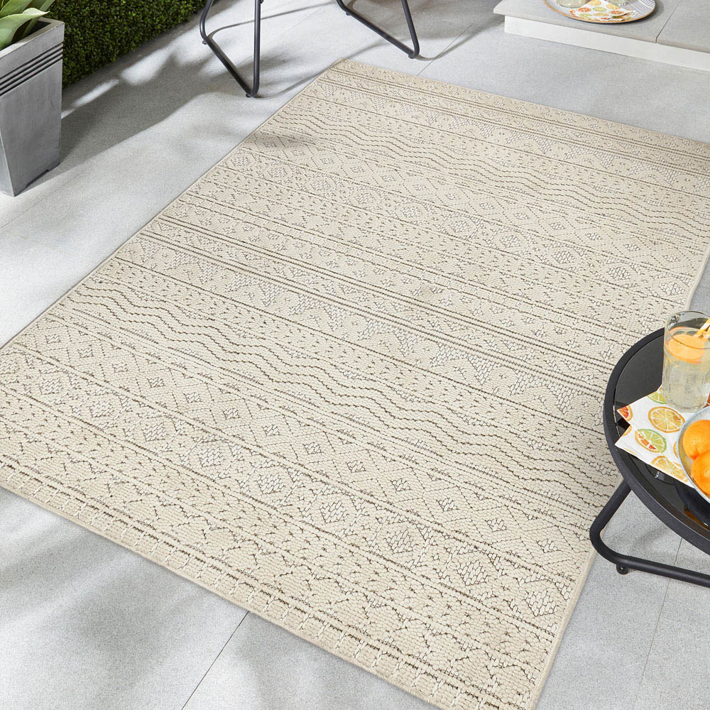 Origins Atlas Graphic Cream Rug 160 x 230cm Image 2