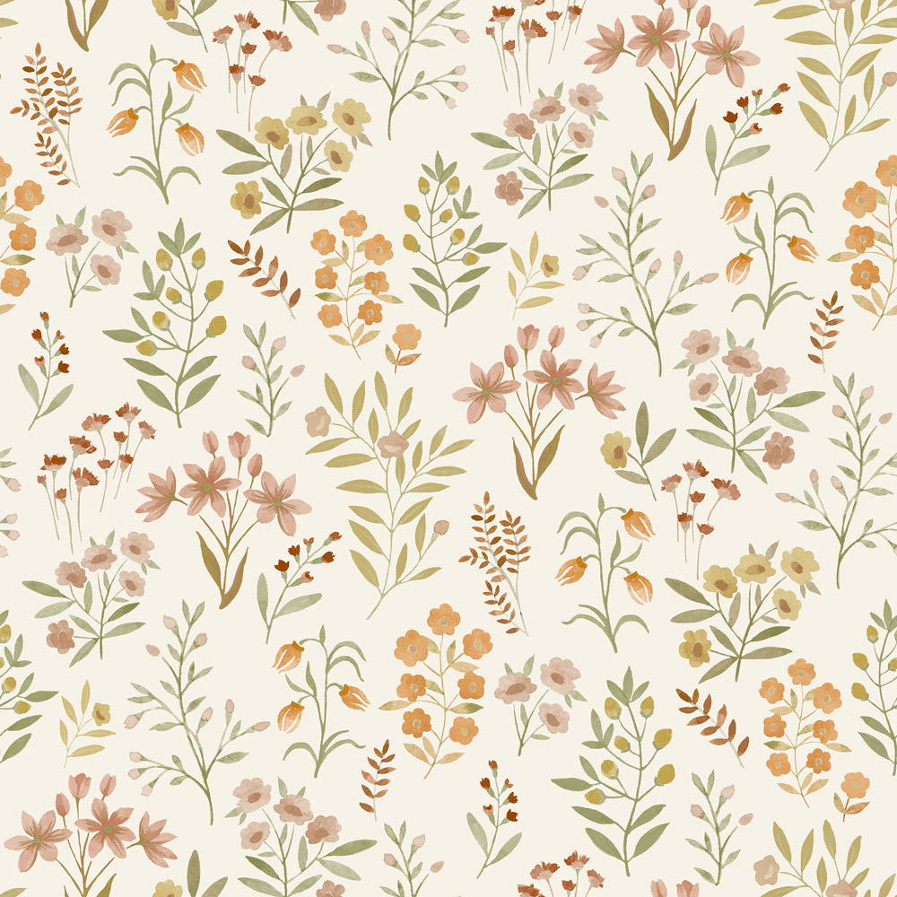 Grandeco Placed Posey Wallpaper Image 2