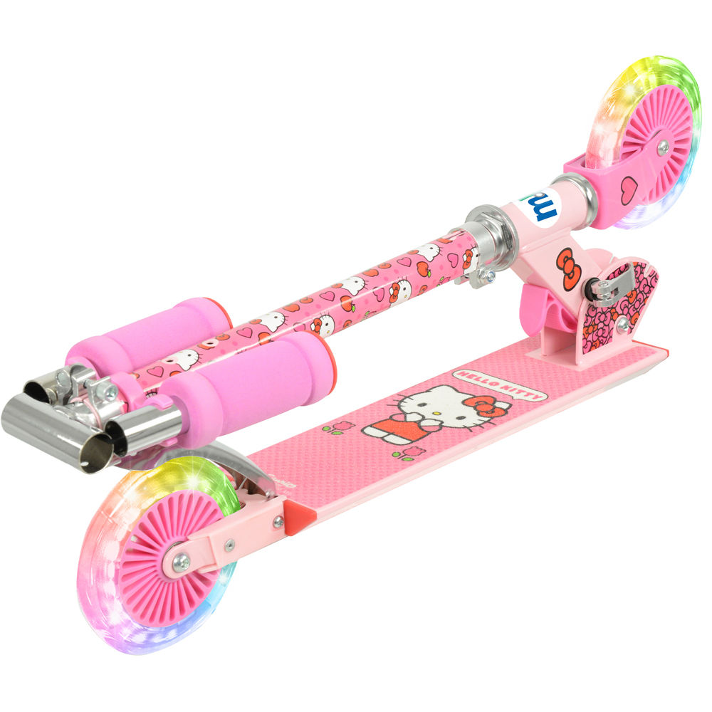 Hello Kitty Folding Inline Scooter with Light Up Wheels Image 2