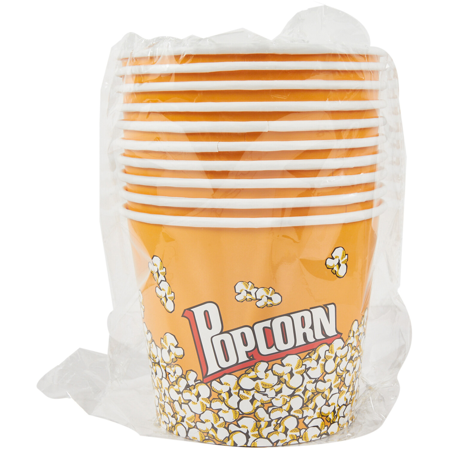 Pack of 10 Popcorn Bucket Image 1