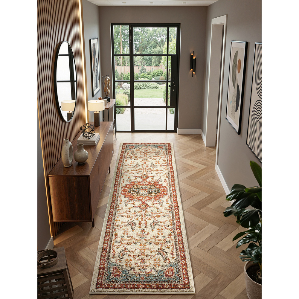 Portland HMC 5570 Cream Cashmere Rug 60 x 230cm Image 4