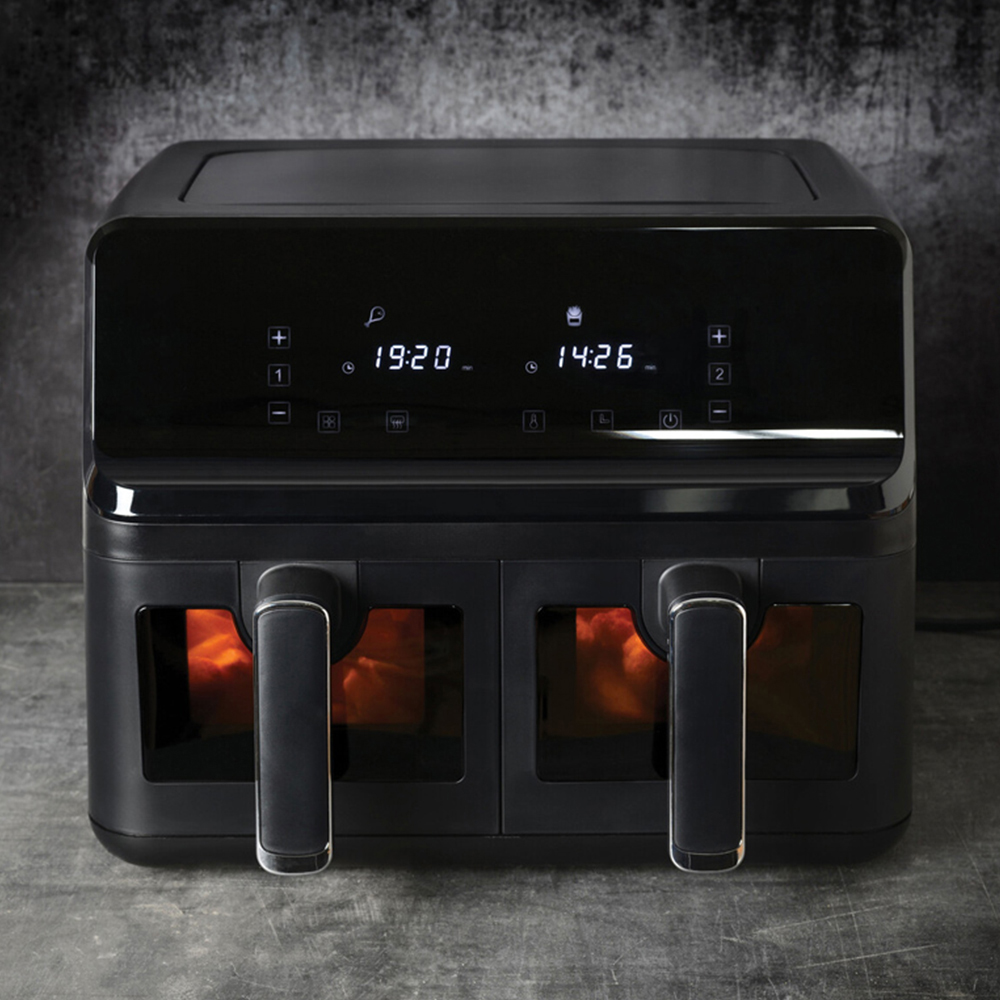 Kitchen Master Dual 8L Window Air Fryer Image 2