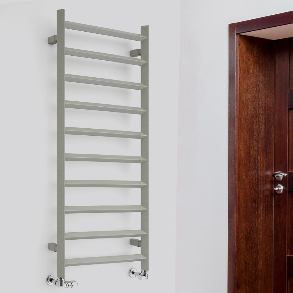 Terma Crystal 1364 BTU Sparkling Gravel Electric Heated Towel Rail 1200 x 500mm Image 5