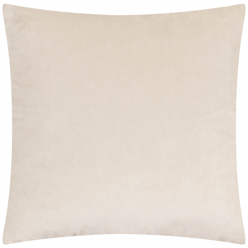 Paoletti Christmas Evoke Oyster Cut Velvet Cushion 45 x 45cm Image 2