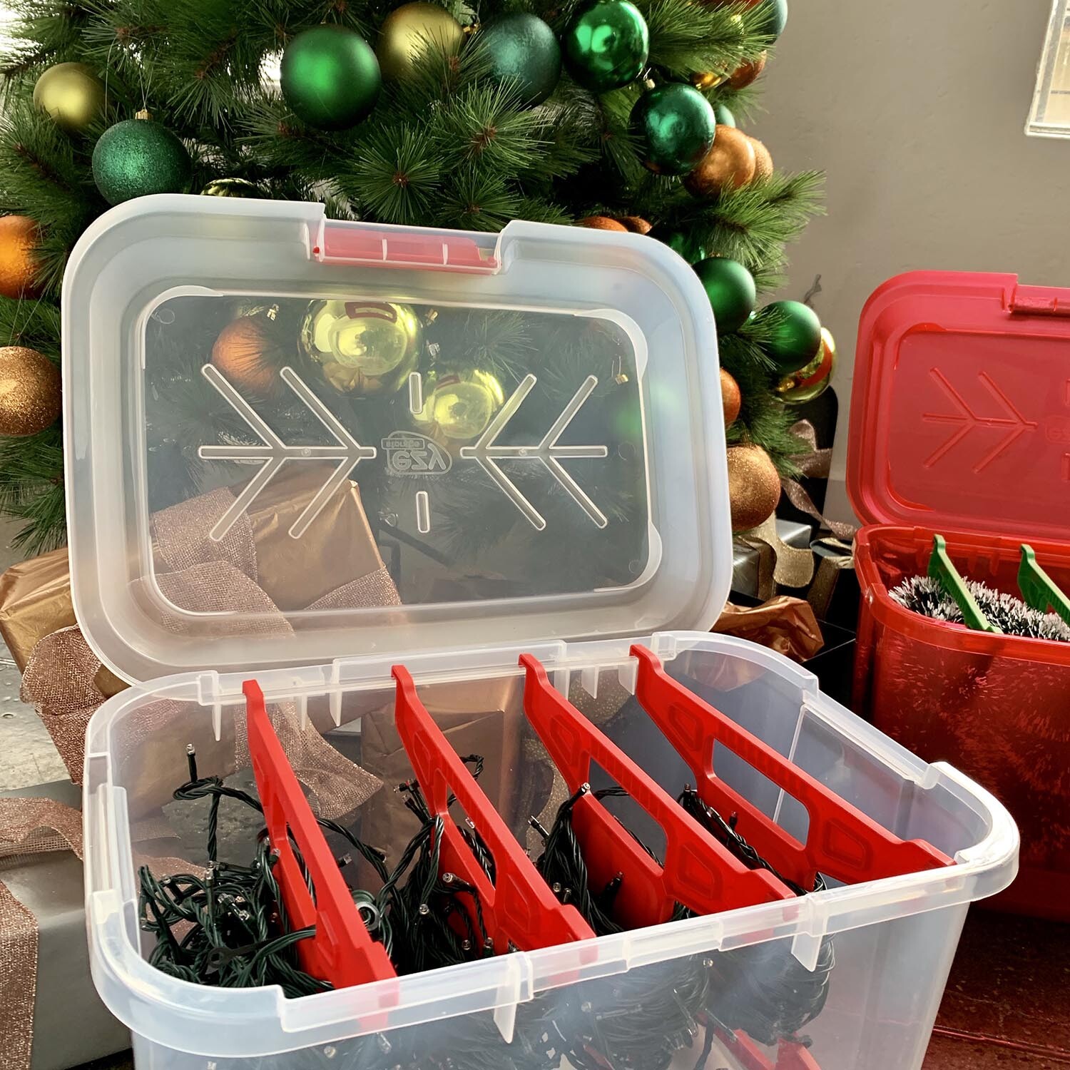 EZY Storage Christmas Storage Box 31L Wilko