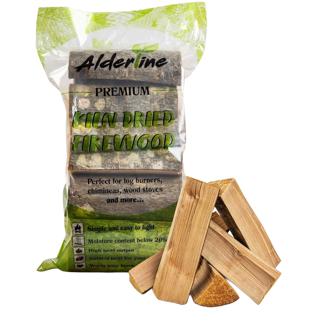 RoyalFire Alderline Kiln Dried Alder Firewood Bag 7kg Image 1