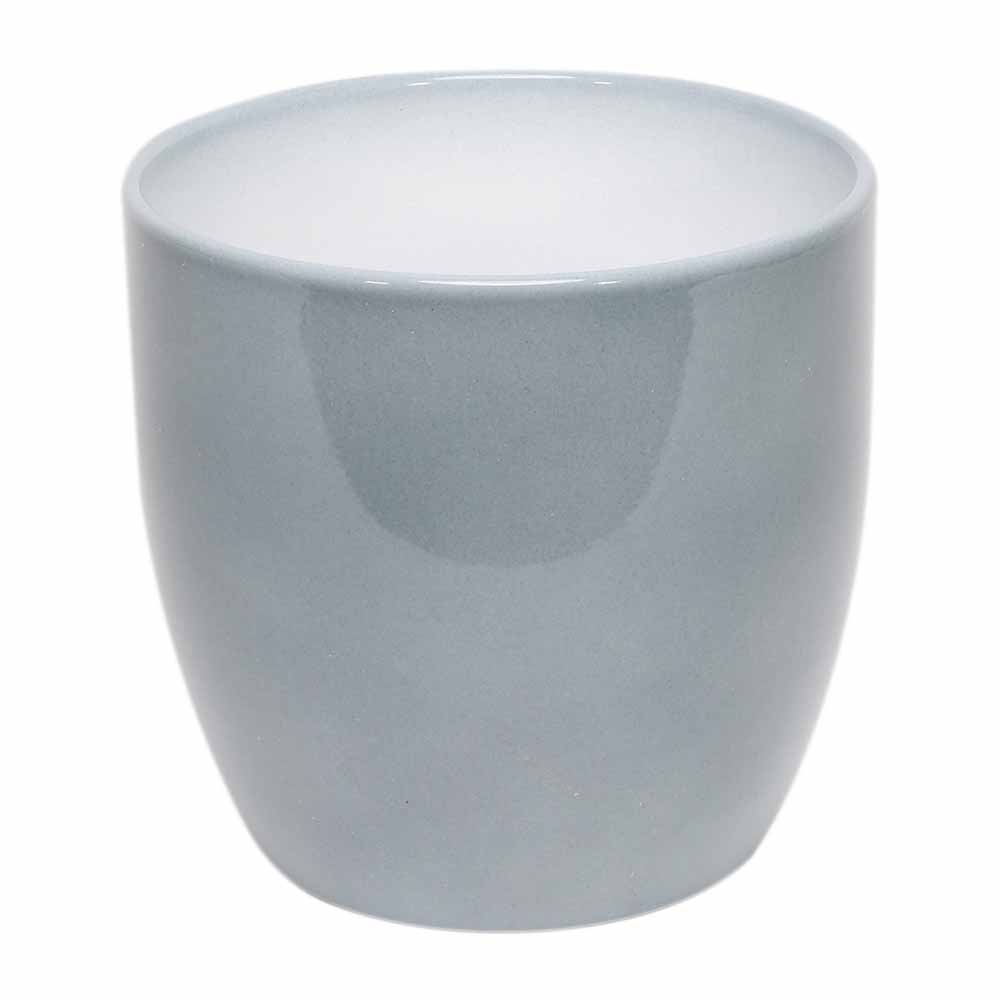 Wilko Indoor Planter Blue/Grey 19cm Wilko