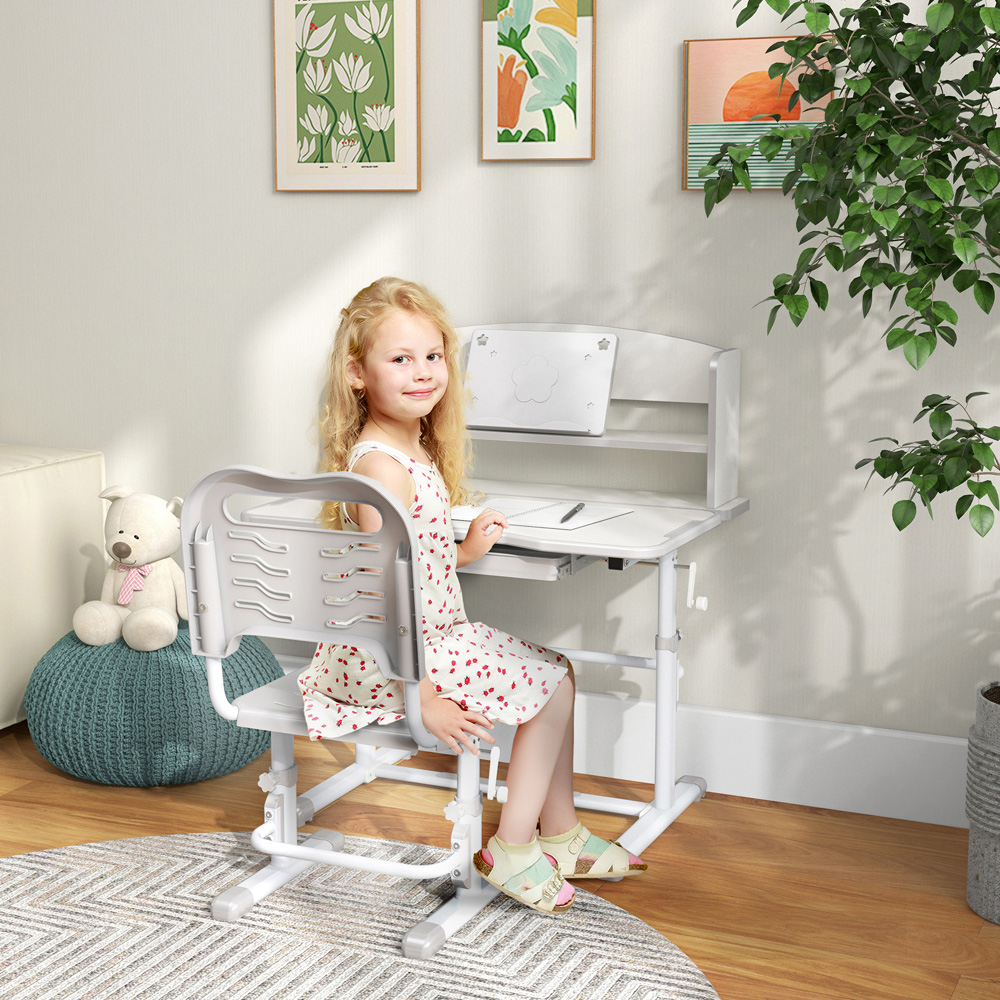 Tommy Toys Blue Kids Desk and Chair Set Image 5