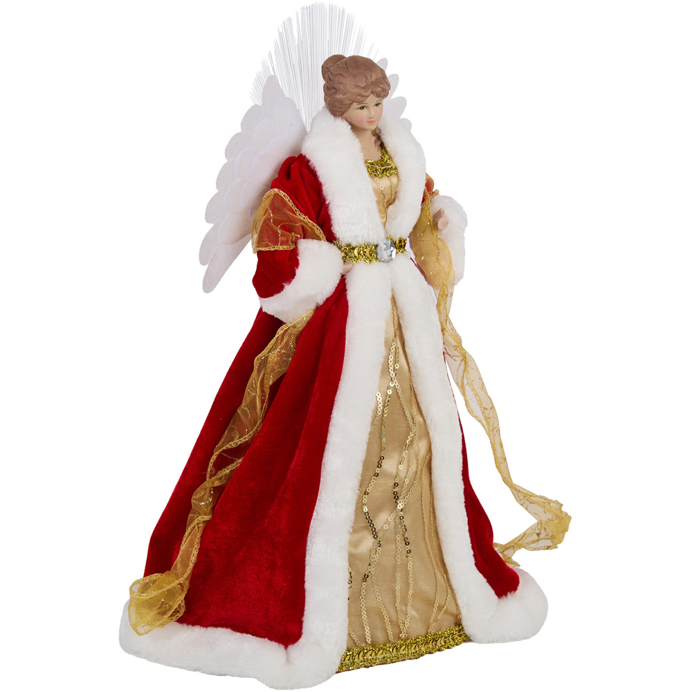 Christmas Angel with Fibre Optic Wings Decoration Image 6